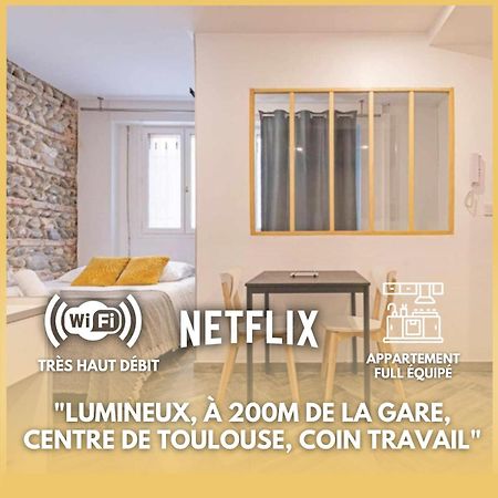 Grand Studio Avec Espace De Travail Tolosa Esterno foto